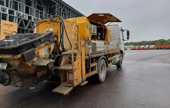 Yüksek kat beton basımı sahası